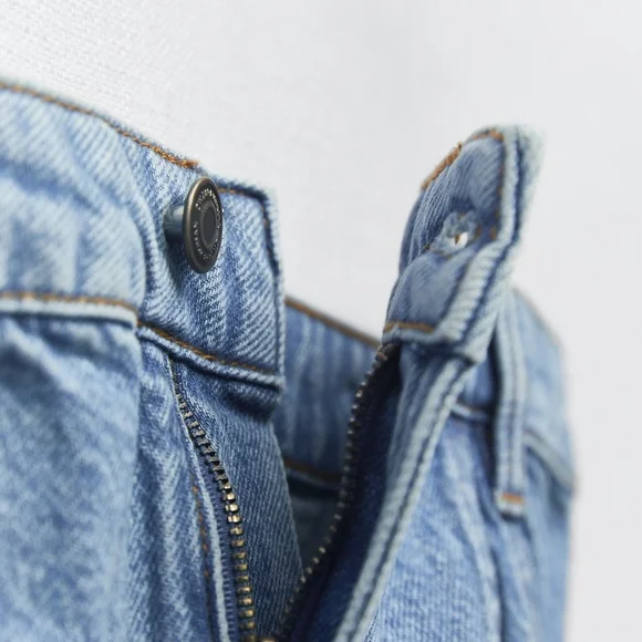 ZARA DENIM TOP - Picture 7 of 7